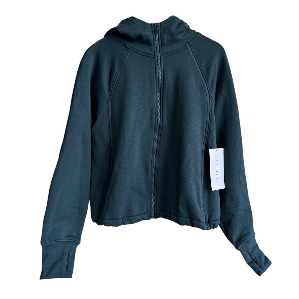NWT Athleta Altitude Edge Jacket in color Cypress - Picture 8 of 9
